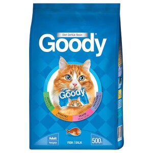 Goody Cat Dry Food With Fish 500G