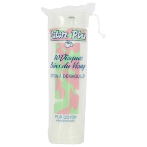 Coton Plus Cotton Pads 80 Pieces