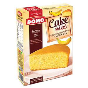 Domo Cake Mix Banana 500G