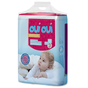 Oui Oui Diapers Size 3 5-9Kg 46 Pieces