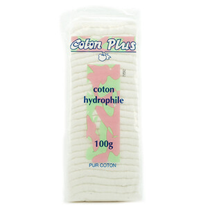 Coton Plus Coton Hydrophile 100G