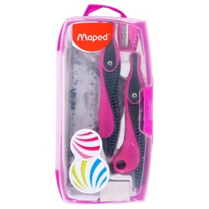 Maped Geometry Compas Graphic Blister 9 Pieces