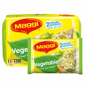 Maggi 2 Minutes Noodles Vegetable 77G X5