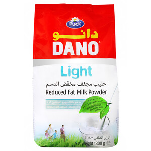 Dano Milk Powder Reduced Fat Light 1800G