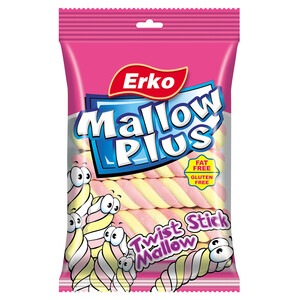 Erko Marshmallow Twist Strawberry 70G