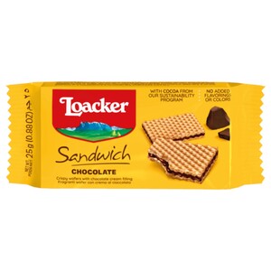 Loacker Sandwich Wafer Chocolate 25G