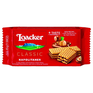 Loacker Napolitaner Hazelnut 45G