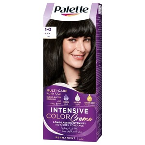 Palette Hair Color Intensive Cream Black 1-0