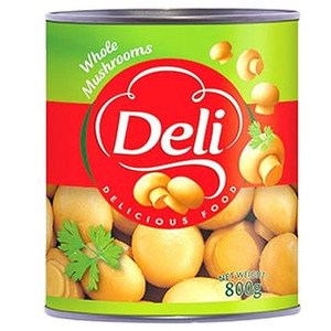 Deli Mushrooms Whole 800G
