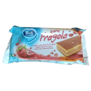 Midi Cake Fragola Strawberry Filled Cake 28G