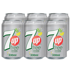 7Up Diet Can 6*330Ml Sp Price 4450L.L.