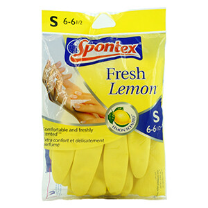 Spontex Fresh Lemon 6/6.5 Small
