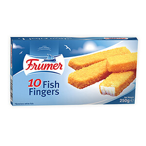 Frumer Frozen Fish Finger 10 Pieces 250G