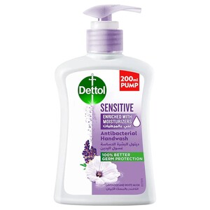 Dettol Hand Wash Sensitive Lavender & White Musk 200Ml