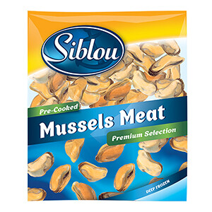 Siblou Frozen Pre-Cooked Mussels Meat 500G