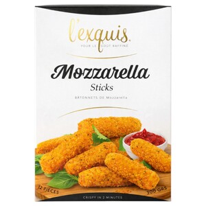 L'exquis Frozen Mozzarella Sticks 300G