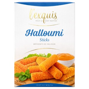 L'exquis Frozen Halloumi Sticks 300G