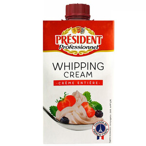 Président Uht Whipping Cream 20Cl