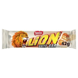 Lion Bar White 42G