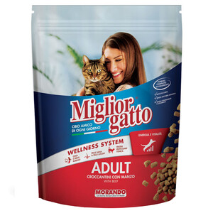 Miglior Gatto Croquette Carne 400G