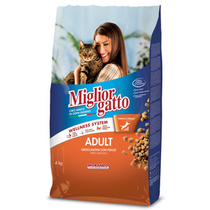 Miglior Gatto Croquette Salmone 2Kg