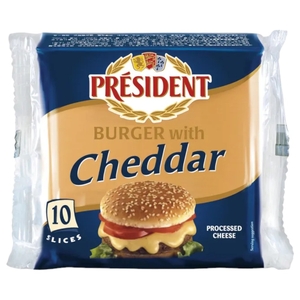 Président Processed Cheddar Cheese 200G