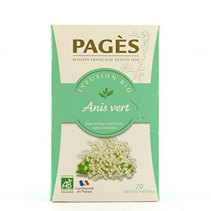 Pages Anis Vert Bio 20S 40G