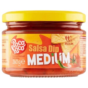 Poco Loco Salsa Dip Medium 260G