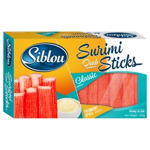 Siblou Frozen Crab Sticks Surimi Regular 250G