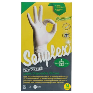 Souplex Premium Powder Free Glove Medium 50 Pieces