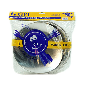 Gpi Disposable Aluminium Container With Cover