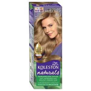 Koleston Naturals Hair Color Golden Wheat 8/1