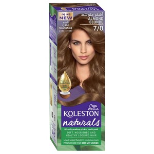 Koleston Naturals Hair Color Almond Blonde 7/0 110Ml