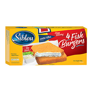 Siblou Frozen Fish Burgers 400G