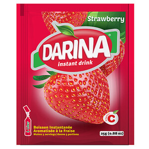 Darina Instant Powder Strawberry Sachets 25G