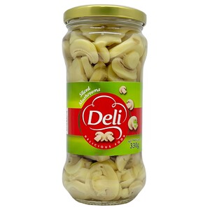Deli Sliced Mushrooms Jar 330G