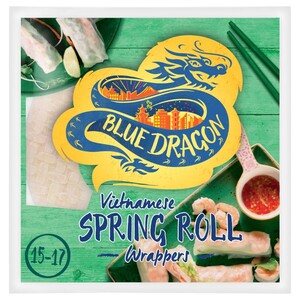 Blue Dragon Spring Rolls Wrappers 134G