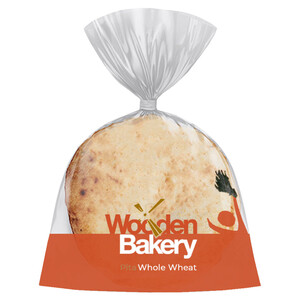 Wooden Bakery Pita Whole Wheat
