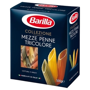 Barilla N' 78 Mezze Penne-Rigate Tricolor 500G