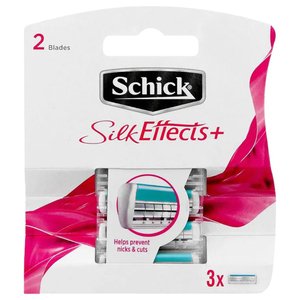 Schick Razor Blades Silk Effects+ 3 Pieces