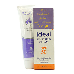 Ideal Sunscreen Cream Spf-50 60Ml