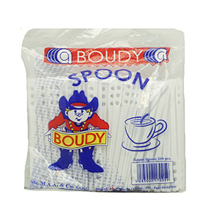 Boudy Plastic Tea Spoon