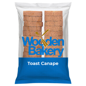 Wooden Bakery Toast Canape 56 Pieces 250G