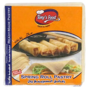 Tony's Food Frozen Spring Roll Pastry 400G