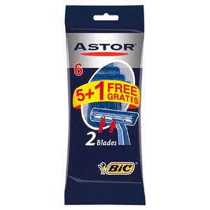 Bic Astor Twin Normal Pouch 5+1Free