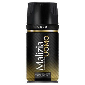 Malizia Uomo Deodorant Gold 150Ml
