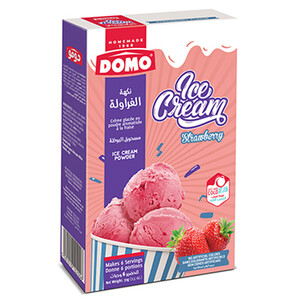 Domo Ice Cream Powder Strawberry 80G