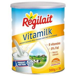 Regilait Vitamilk 0 Fat Rich In Vitamins 300G