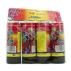 Kit Care Party Popper Set Of 4 11Cm