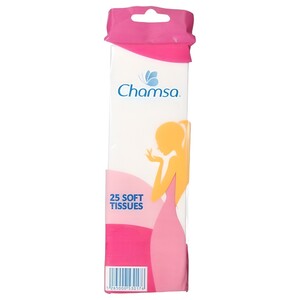 Chamsa Soft Tissue Hair Removal 25 Pieces